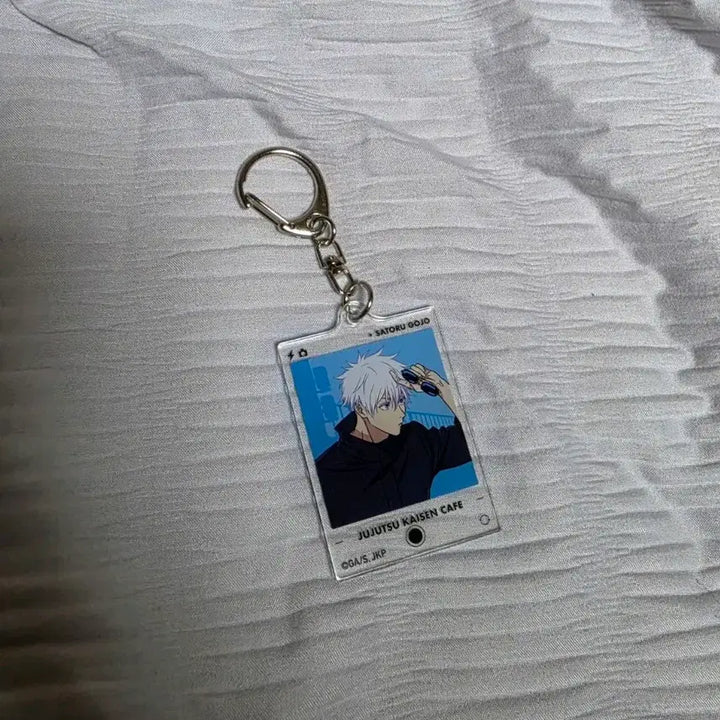 [BUNJANG] Jujutsu Kaisen Gojo Satoru 2025 Jujutsu Cafe Keychain / 주술회전 2025 쥬쥬카페 고죠 사토루 키링