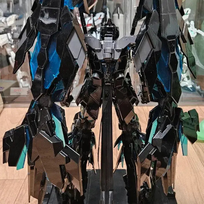 [BUNJANG] DABAN PG Phenex Mastermind Custom Painted Model Kit with Bandai LED / 다반 pg 페넥스 마스터마인드 도색작+반다이 LED