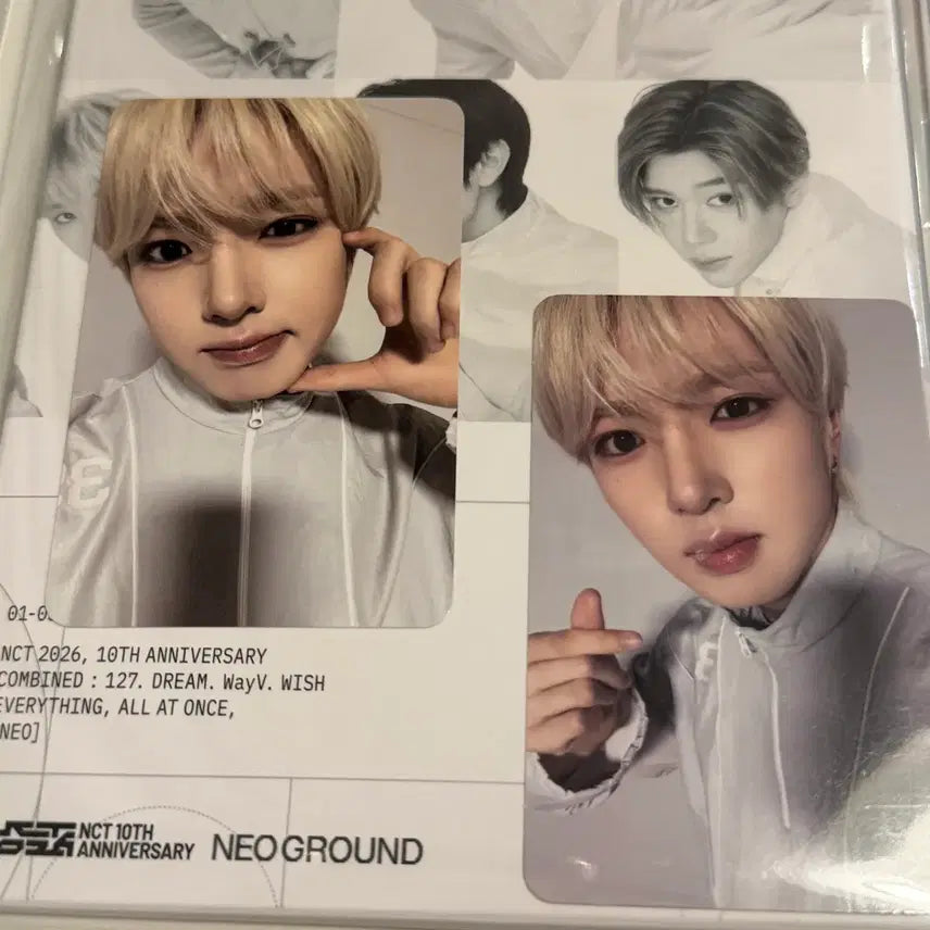 [BUNJANG] NCT Wish Sakuya Group Photocard Set Bundle / 엔시티 팝업 엔시티 위시 사쿠야 5만원 특전 그룹 포토 카드 세트 양도