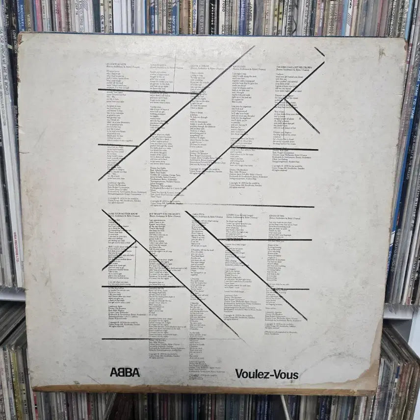 [BUNJANG] ABBA Voulez-Vous LP Vinyl Record / ABBA Voulez-Vous LP판