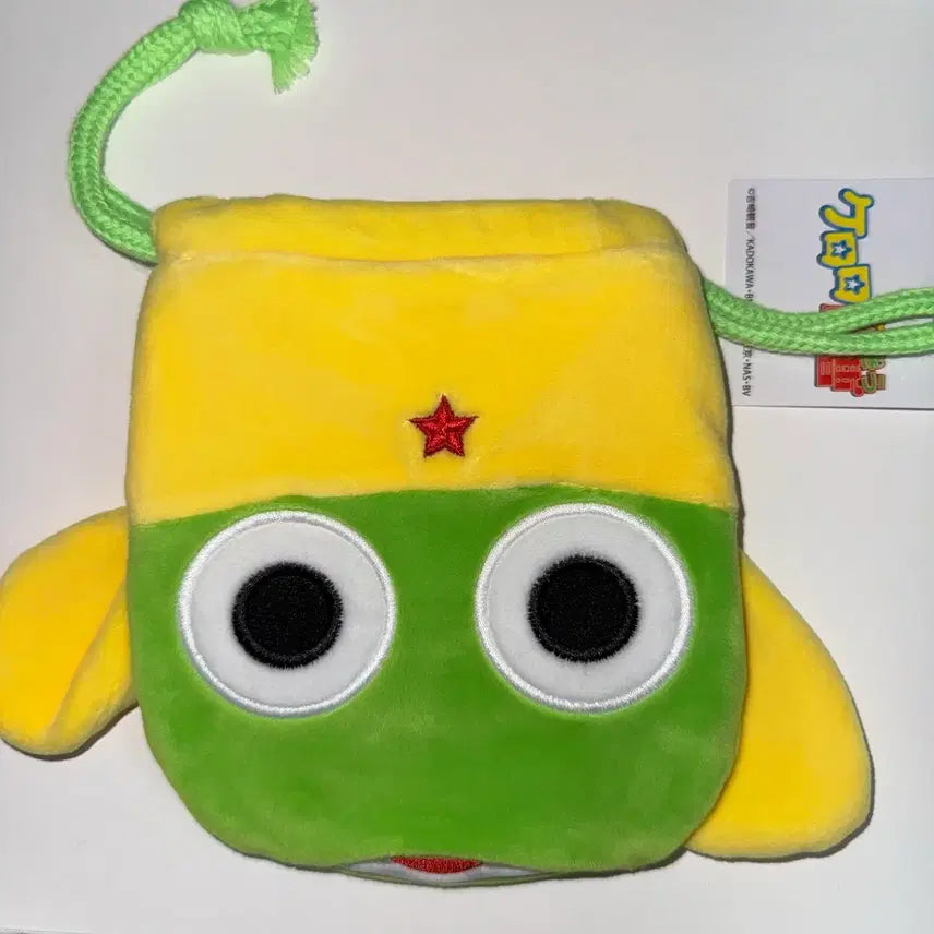 [BUNJANG] Keroro Gunso Frog Messenger Frog Pouch / 개구리중사 케로로 무뉴구루미 복조리 조이개 파우치 건착파우치