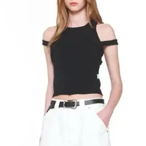 [BUNJANG] Instant Funk Layered Sleeveless Black / 인스턴트펑크 레이어드 슬리브리스