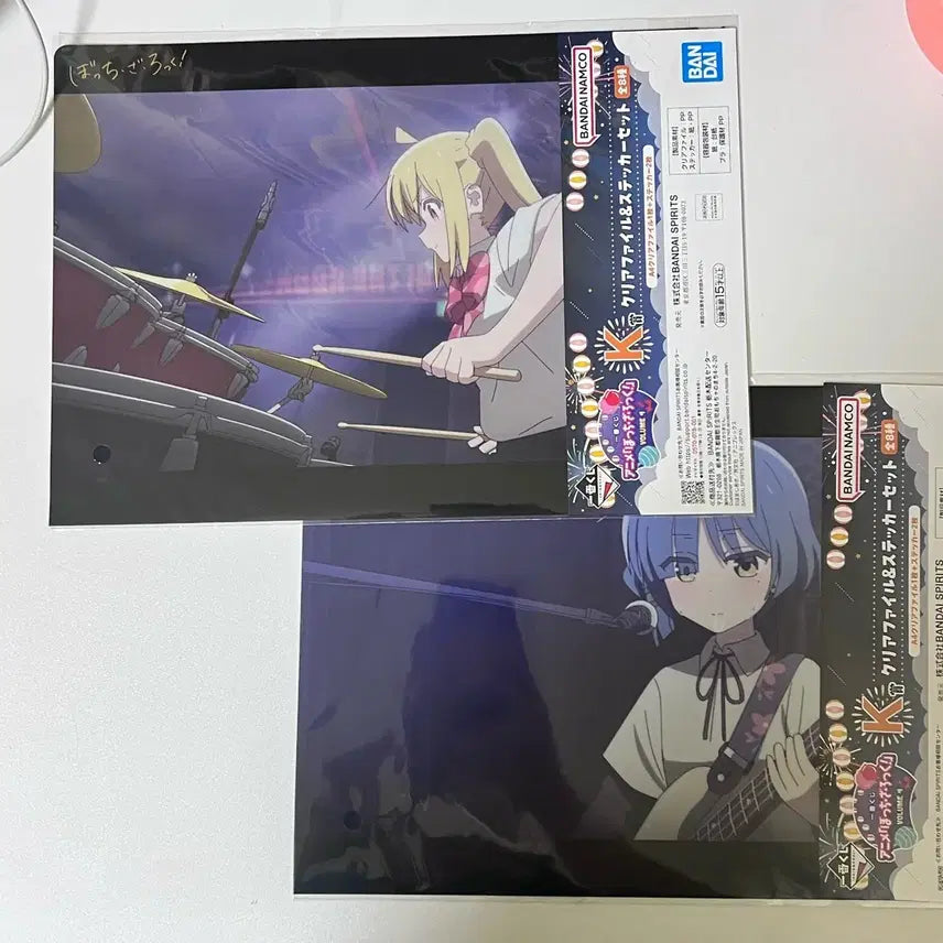 [BUNJANG] Bocchi the Rock! Clear File Bundle Set / 봇치더록 클리어 파일 일괄 판매합니다