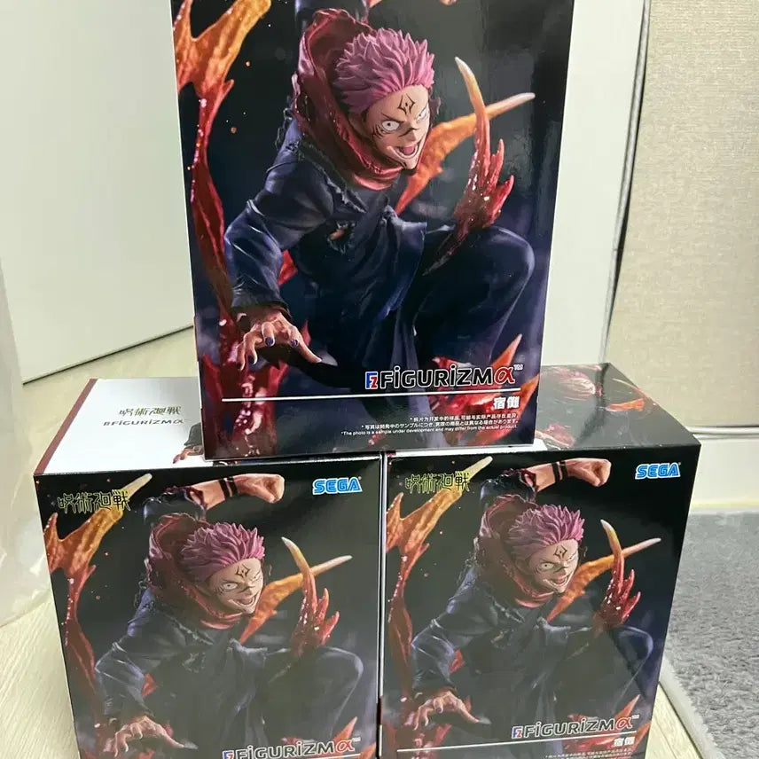 [BUNJANG] Sega Jujutsu Kaisen Figuarts Sukuna Figure / 세가 주술회전 피규리즘 스쿠나 3개