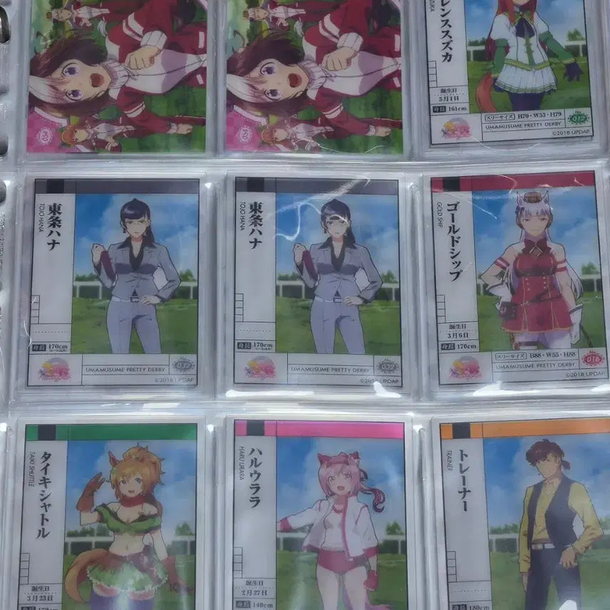 [BUNJANG] Uma Musume Clear Card Bundle Set (18 cards) / 우마무스메 클리어 카드 18장 일괄