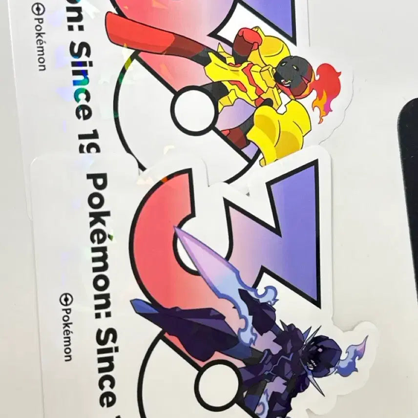 [BUNJANG] Pokemon 30th Anniversary Sticker - Brave Bird &amp; Cardina / 포켓몬 30주년 기념 스티커 파라블레이즈 카디나르마
