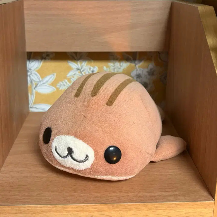 [BUNJANG] Choco Mamegoma Plush / 시마고마 초코 마메고마 고전인형 빈티지