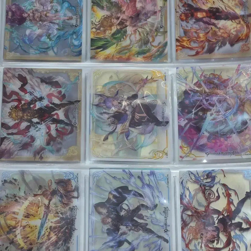 [BUNJANG] Granblue Fantasy Clear Card Bundle Set / 그랑블루 판타지 클리어 카드 일괄