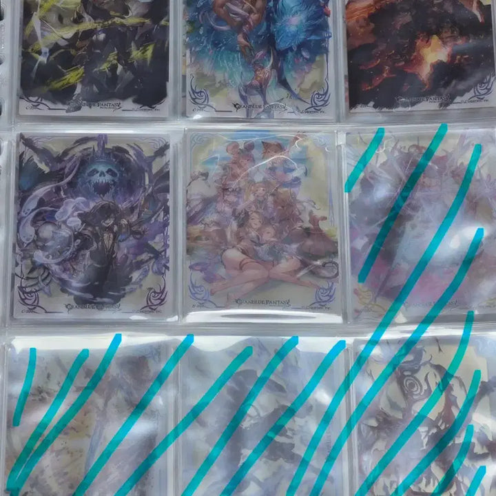 [BUNJANG] Granblue Fantasy Clear Card Bundle Set / 그랑블루 판타지 클리어 카드 일괄