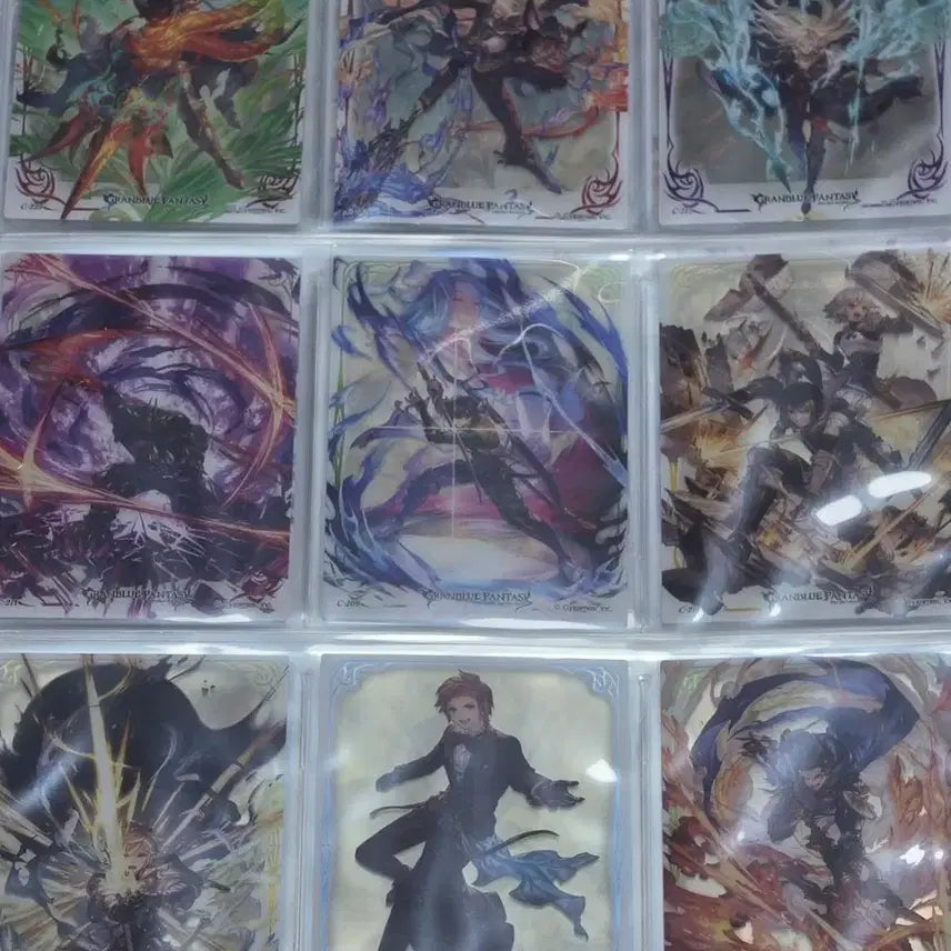 [BUNJANG] Granblue Fantasy Clear Card Bundle Set / 그랑블루 판타지 클리어 카드 일괄
