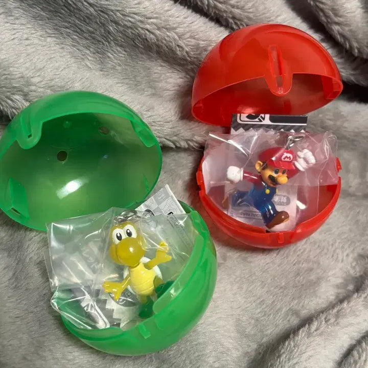 [BUNJANG] Bandai Super Mario Majirushi Gacha 2 Mario &amp; Koopa Troopa Set / 반다이 슈퍼마리오 메지루시 가챠 2 마리오 엉금엉금
