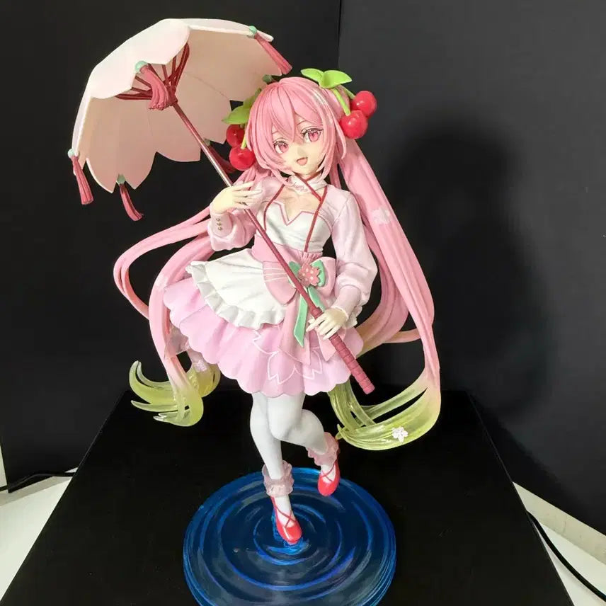 [BUNJANG] Taito AMP Sakura Miku Cherry Blossom Dress Version Figure / 타이토 AMP 사쿠라 미쿠 벚꽃 드레스 버전 피규어