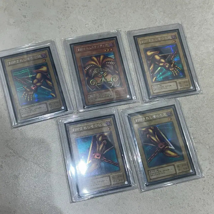 [BUNJANG] Yu-Gi-Oh! Exodia 2nd Edition Secret Rare Set / 유희왕 엑조디아 2기 시크릿 세트