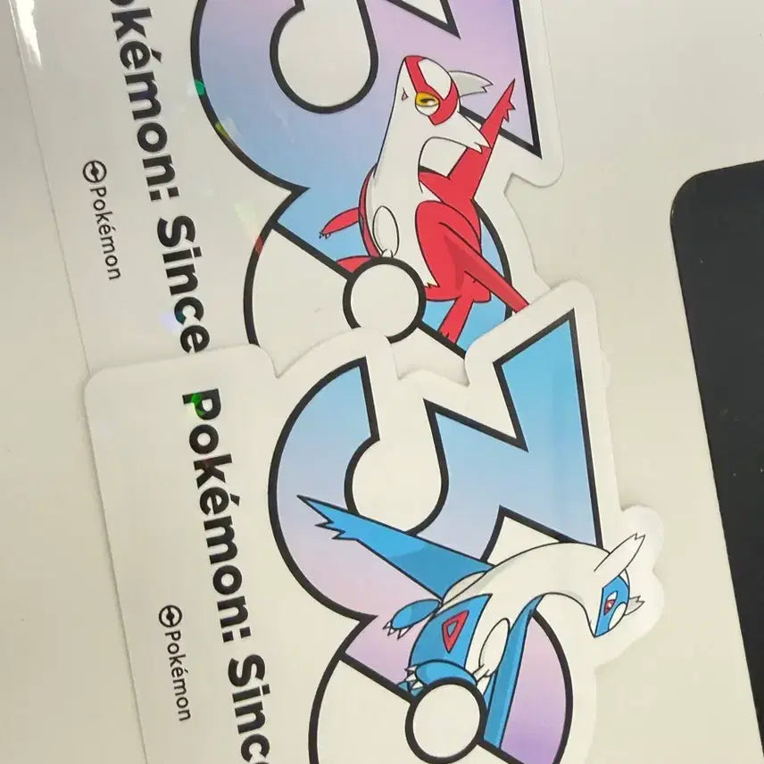 [BUNJANG] Pokemon 30th Anniversary Latias/Latios Sticker Set / 포켓몬 30주년 라티아스/라티오스 스티커