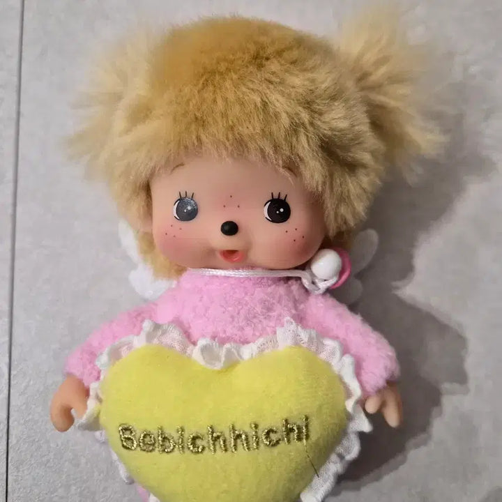 [BUNJANG] Monchhichi Baby Monchhichi 50th Anniversary Angel Doll / 몬치치 베비치치50주년 엔젤 인형