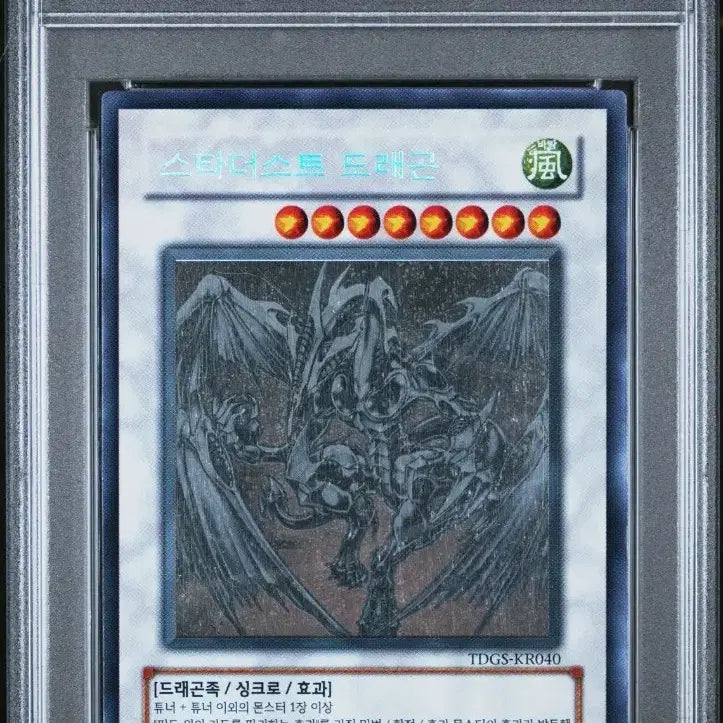 [BUNJANG] Yu-Gi-Oh! Stardust Dragon Holo PSA 8 / 유희왕 스타더스트 드래곤 홀로 PSA 8