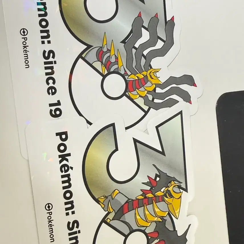 [BUNJANG] Pokemon 30th Anniversary Giratina Sticker Form Change Bundle Set / 포켓몬 30주년 기라티나 스티커 폼체인지 일괄