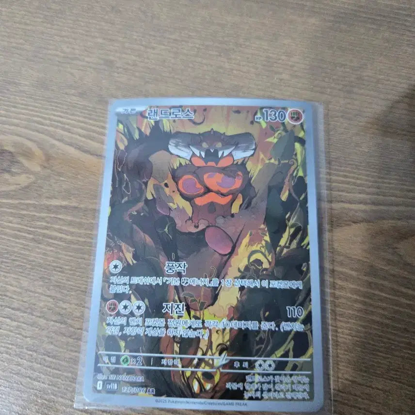 [BUNJANG] Landorus AR Trading Card / 랜드로스 ar 팝니다