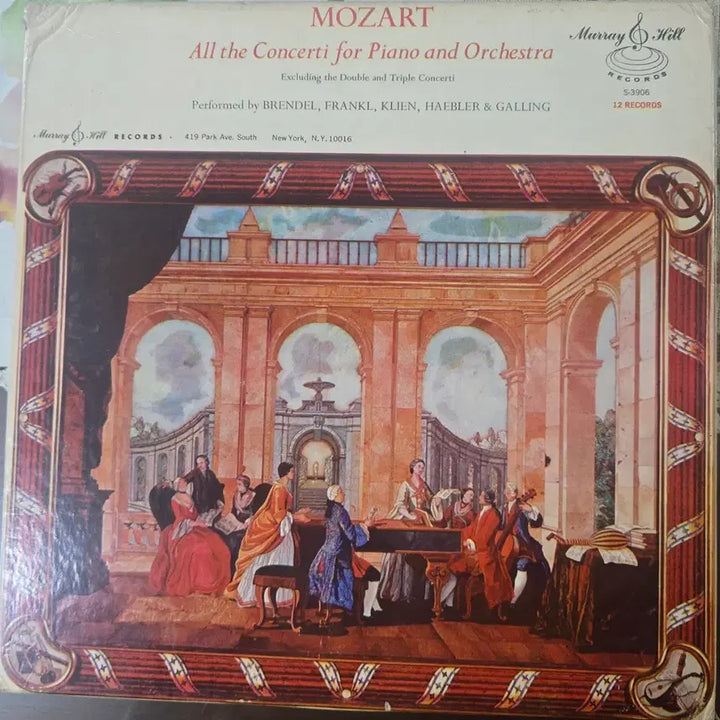 [BUNJANG] Wolfgang Amadeus Mozart Piano Concertos Archive 12LP Box Set / 모차르트 피아노 협주곡 아카이브_12LP BOX US