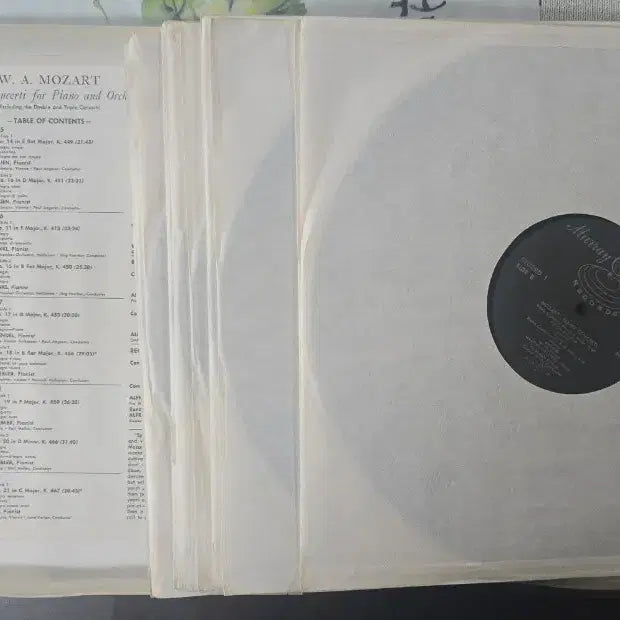 [BUNJANG] Wolfgang Amadeus Mozart Piano Concertos Archive 12LP Box Set / 모차르트 피아노 협주곡 아카이브_12LP BOX US