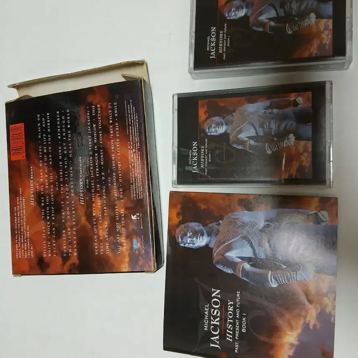 [BUNJANG] Michael Jackson History Cassette Tape Set / 초희귀)마이클 잭슨 History 카세트 테이프 세트