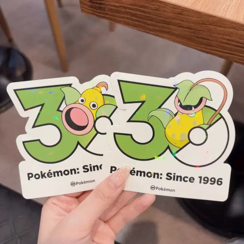 [BUNJANG] Pokemon 30th Anniversary Utsu-don Utsu-boat Stickers Set / 우츠동 우츠보트 포켓몬 30주년 기념 스티커
