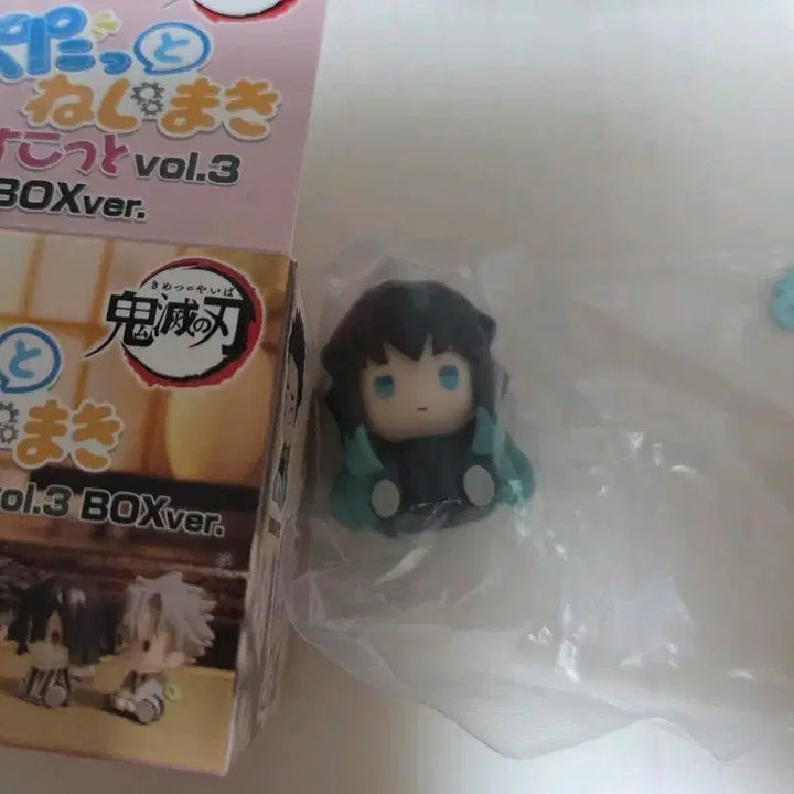 [BUNJANG] Demon Slayer Muichiro Tokito Petatto Acrylic Figure Vol. 3 Box Version / (미개봉)귀멸의칼날 펫타토 페타토  무이치로 피규어 가챠vol.3