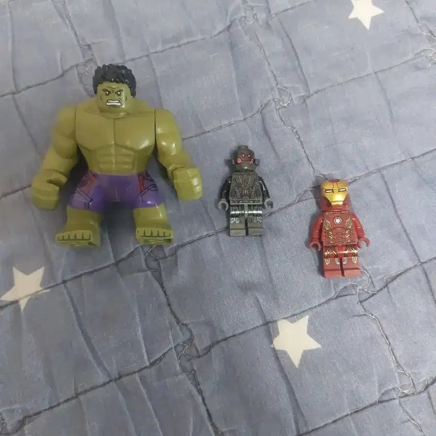 [BUNJANG] LEGO Avengers Hulk/Ultron/Iron Man Minifigure Set / 레고 어벤져스 헐크/울트론/아이언맨 미니피규어