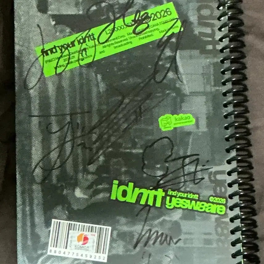 [BUNJANG] Identity idntt Signed Album / 아이덴티티 idntt 싸인 앨범 비매