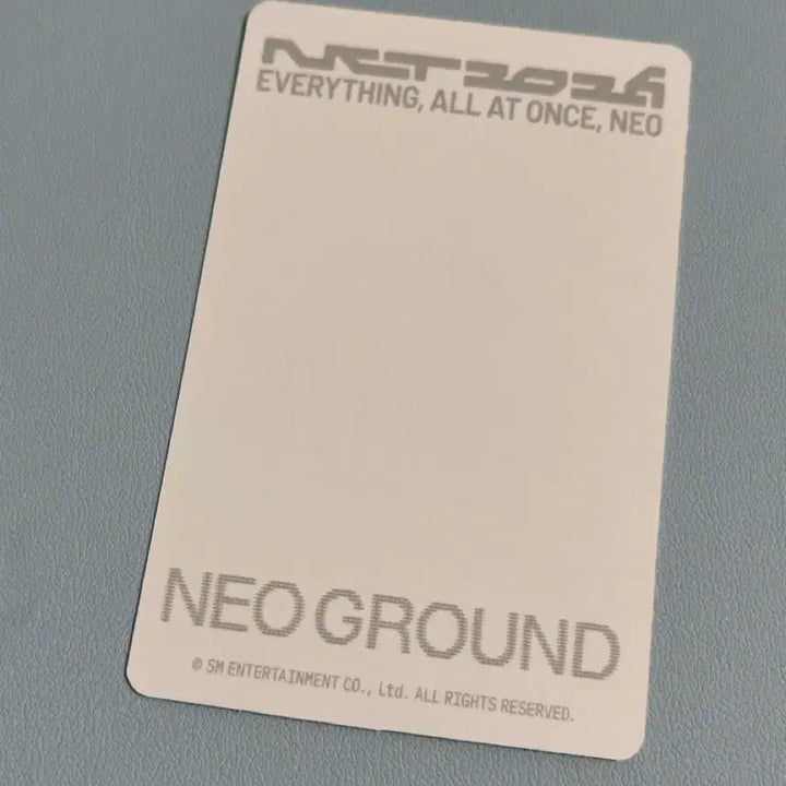 [BUNJANG] NCT Yushi Neo Ground Windbreaker Photocard / 유우시 바람막이 포카 네오 그라운드 NEO GROUND