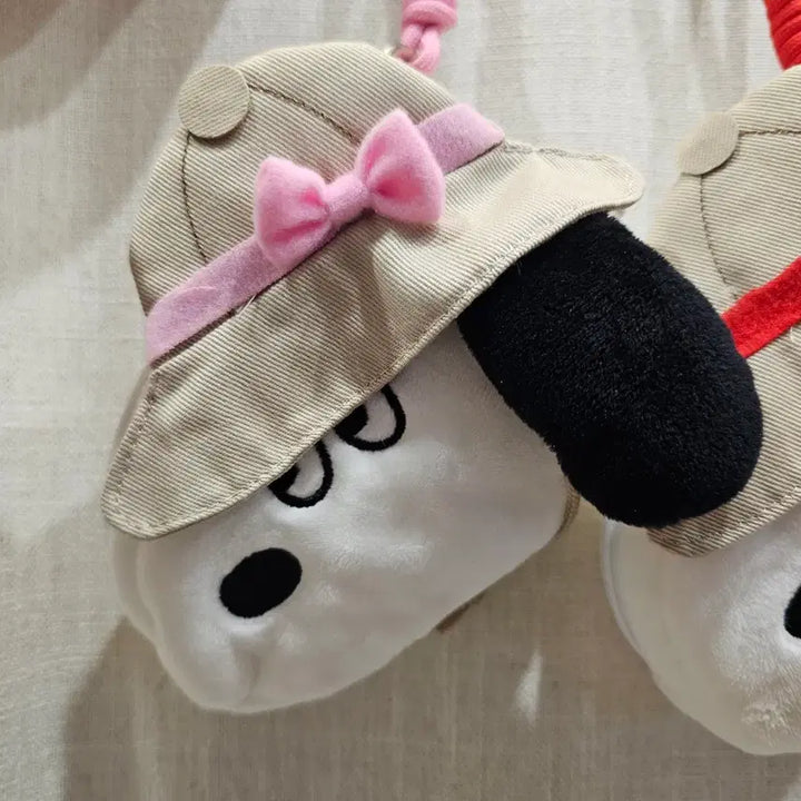 [BUNJANG] Snoopy &amp; Girlfriend Pouch Keyring Set / 새상품)스누피&amp;스누피여친 파우치키링