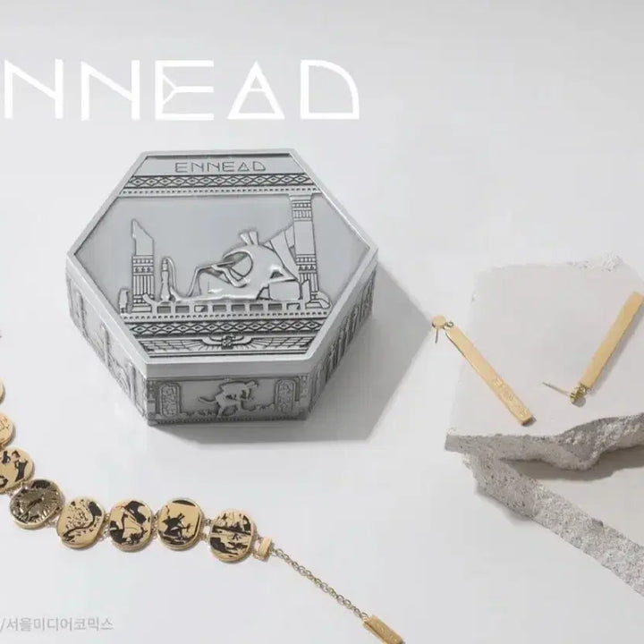 [BUNJANG] Ennead Tumblbug Accessory Set (Curse Bracelet, Earrings, Jewel Box) Bundle Set / 엔네아드 텀블벅 액세사리 세트(저주 팔찌 귀걸이 보석함) 일괄