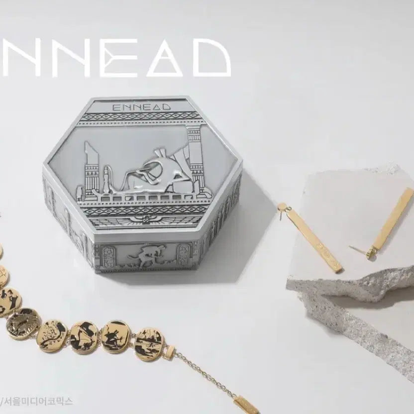 [BUNJANG] Ennead Tumblbug Accessory Set (Curse Bracelet, Earrings, Jewel Box) Bundle Set / 엔네아드 텀블벅 액세사리 세트(저주 팔찌 귀걸이 보석함) 일괄