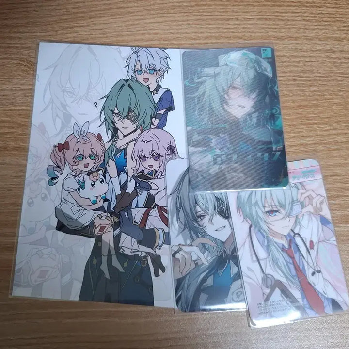 [BUNJANG] Honkai: Star Rail Asta Photocard, Postcard, Lenticular Set / 붕괴스타레일 아낙사 포카 엽서 랜티큘러