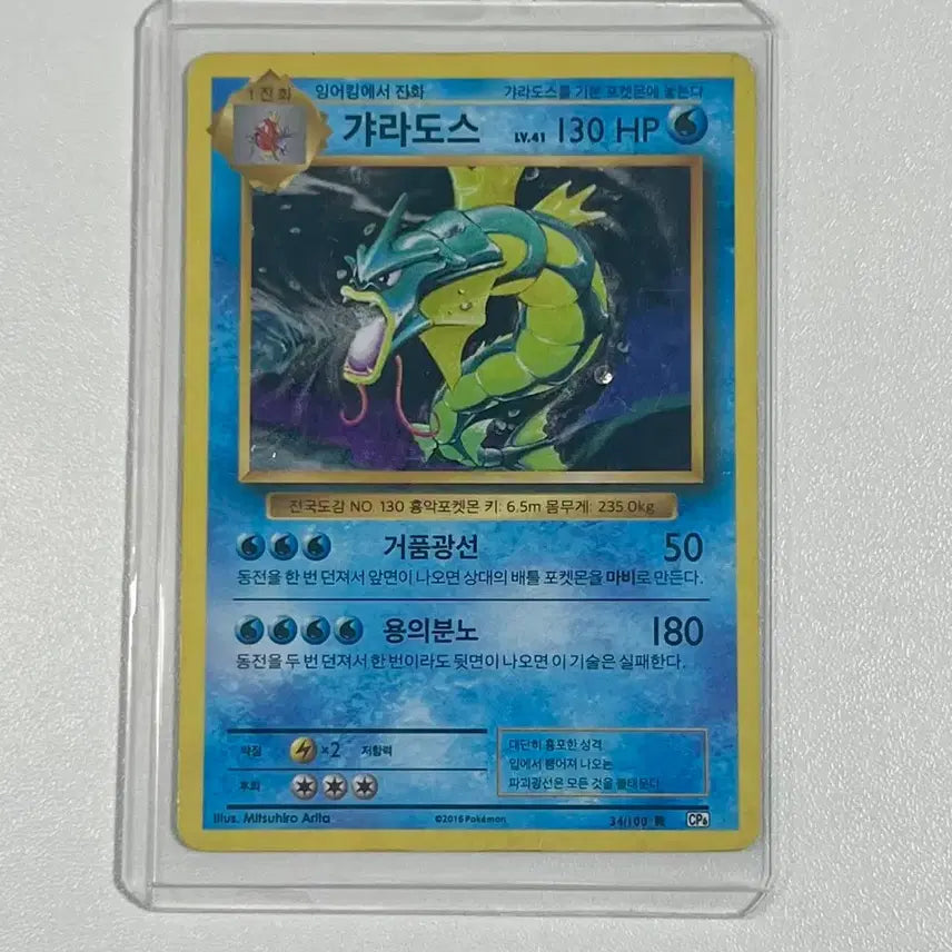 [BUNJANG] Pokemon Card Gyarados / 포켓몬카드 갸라도스