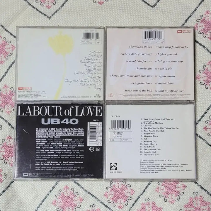 [BUNJANG] UB40 CD Collection / UB40(유비포티) 시디 모음