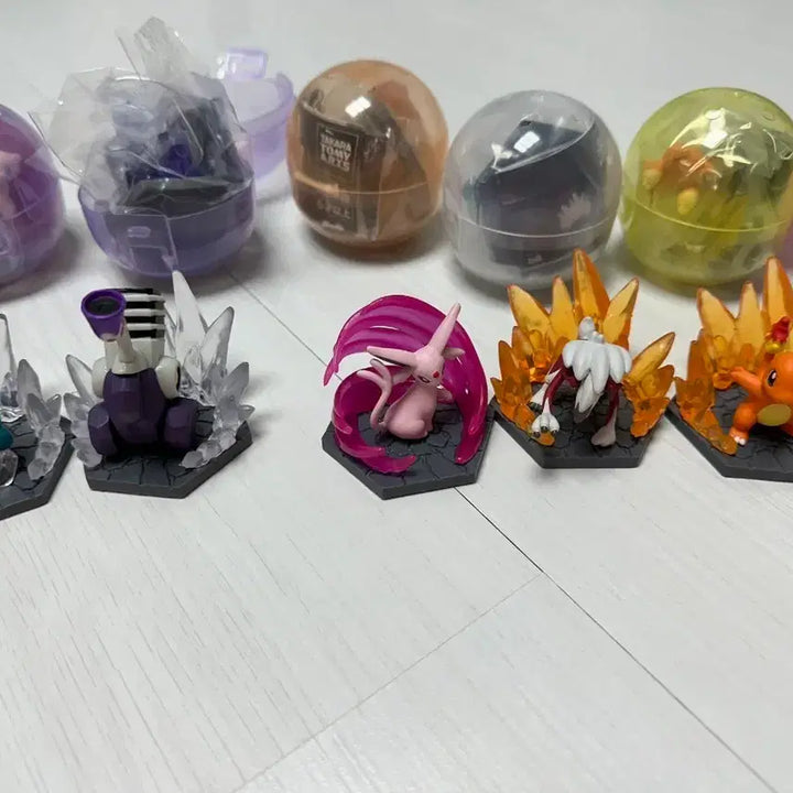 [BUNJANG] Pokemon Diorama Gachapon Full Set (12 Types) / 포켓몬스터 디오라마 가챠 12종