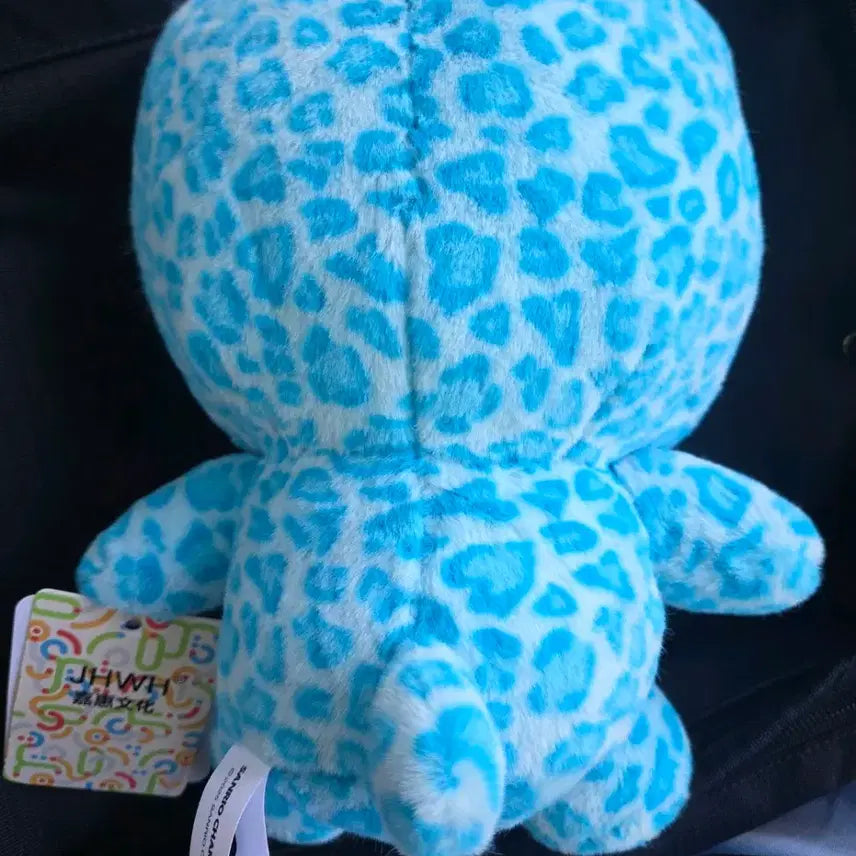 [BUNJANG] Hello Kitty Blue Leopard 24cm Plush Doll / 헬로키티 블루 레오파드 24cm인형 (새상품)
