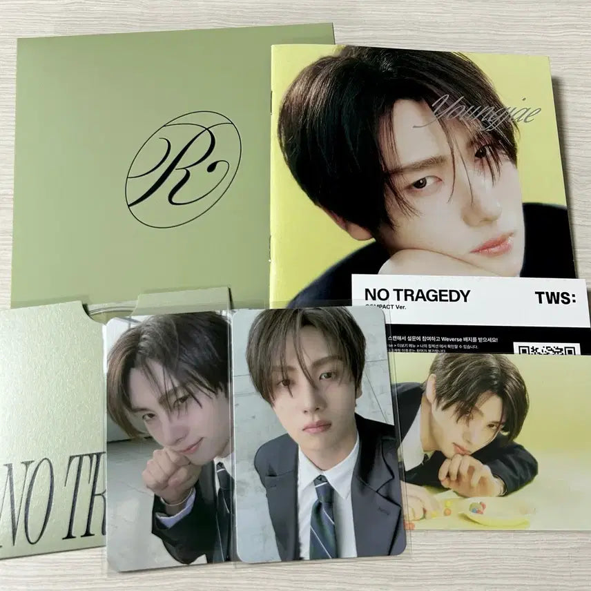 [BUNJANG] TWS Compact Rush Youngjae Full Set Album Photocard / 투어스 컴팩트 rush 영재 풀셋 세트 앨범 포카 no tragedy