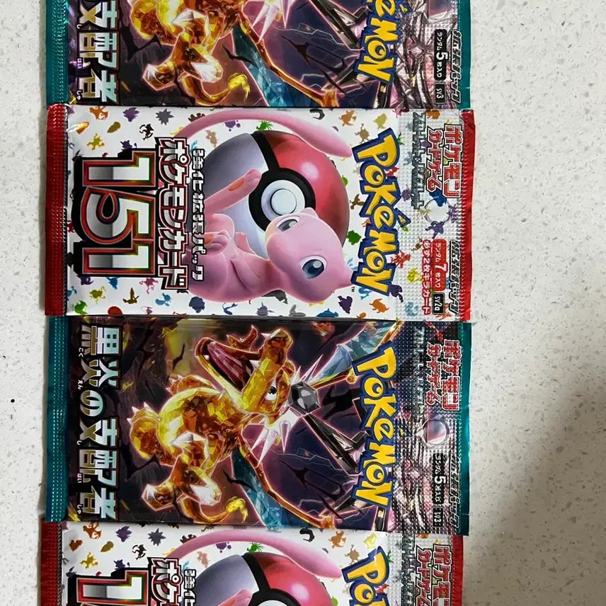 [BUNJANG] Pokemon Card 151 Booster Pack Bundle / 포켓몬카드 151 팩 흑염의 지배자 팩 일괄