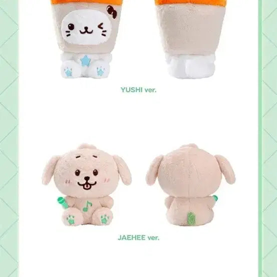 [BUNJANG] 30cm Wishdoll Bubble Cat &amp; Dendrever Plush / 30cm 위시돌 버블냥, 댕트리버