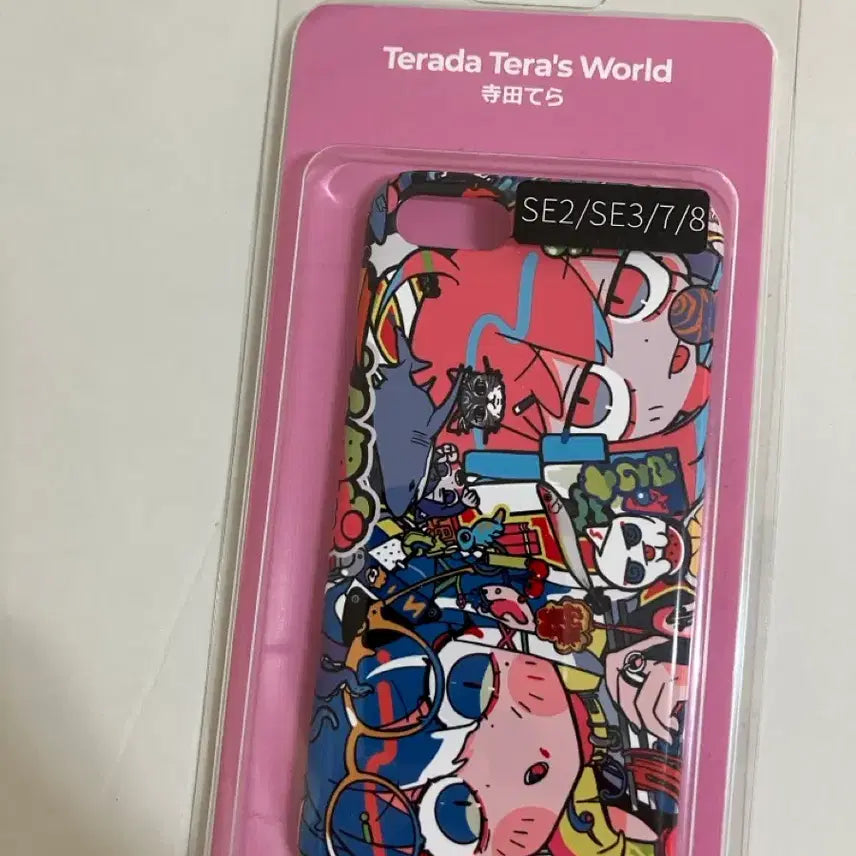 [BUNJANG] Terada Tera Original Illustration Smartphone Case iPhone SE / 테라다테라 오리지널 일러스트 스마트폰 케이스 아이폰 SE 새제품