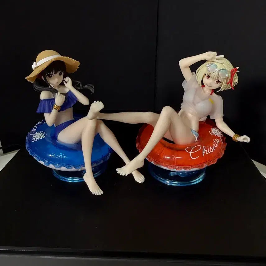 [BUNJANG] Lycoris Recoil Aqua Float Girls Chisato Takina Figures Bundle Set / 리코리스 아쿠아 플로트 걸즈 치사토 타키나 피규어 일괄