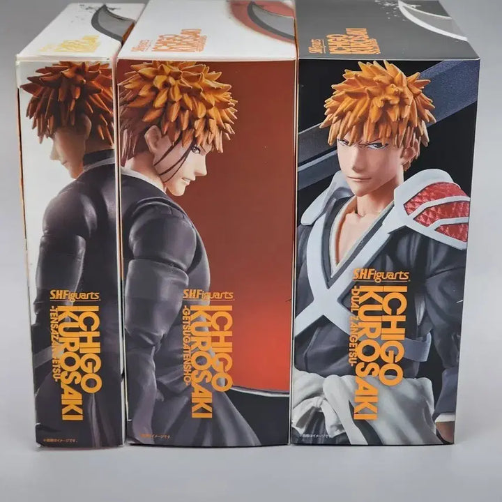 [BUNJANG] S.H.Figuarts Ichigo Kurosaki 3-Type Bundle Set / Shf 이치고 3종 일괄 판매