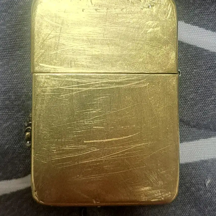 [BUNJANG] Vintage Horse Design Brass Zippo Lighter / 빈티지 말 디자인 황동 지프라이터