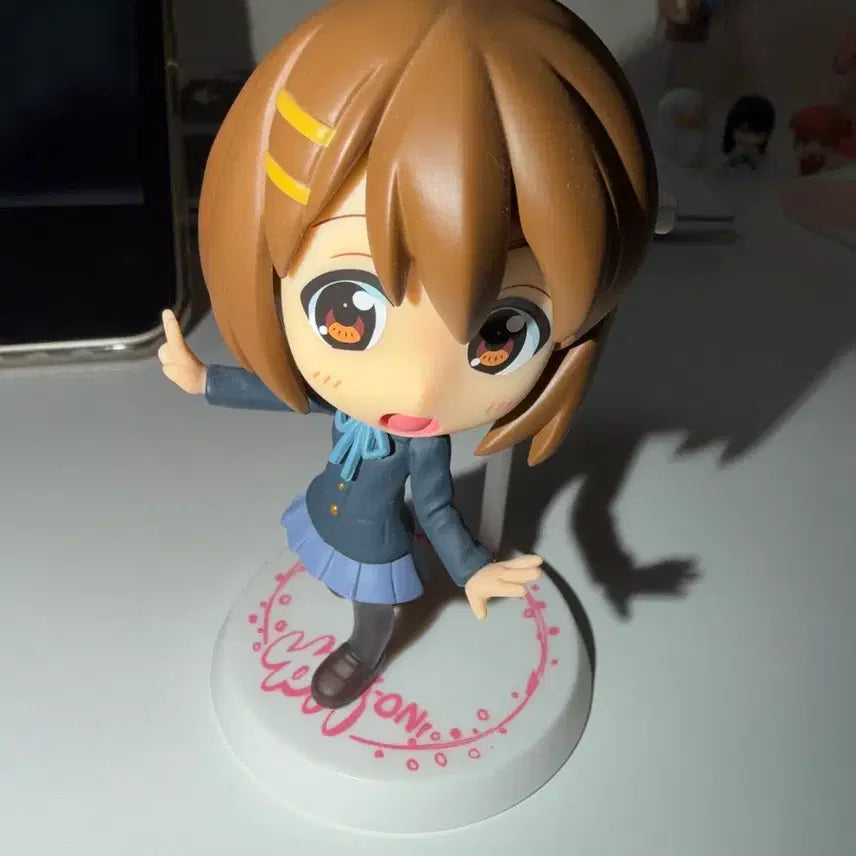 [BUNJANG] K-On! Yui Hirasawa Chibi-Kyun Miniature Figure / 케이온 유이 큥카라 큥캬라 미니 피규어 치비큐