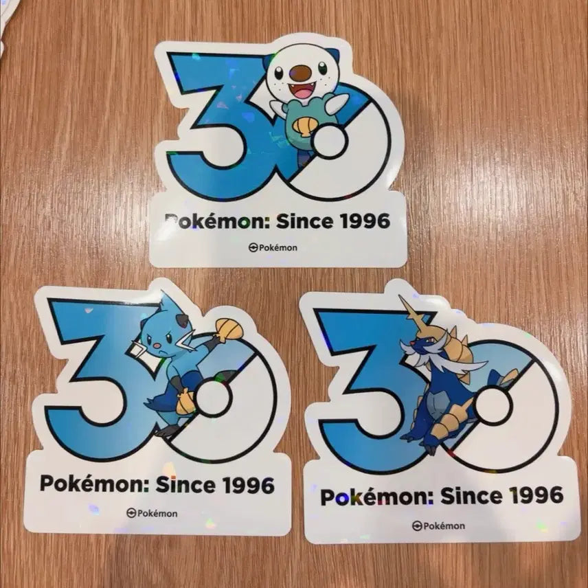 [SOLD OUT] 수댕이 쌍검자비 대검귀 포켓몬 30주년 스티커