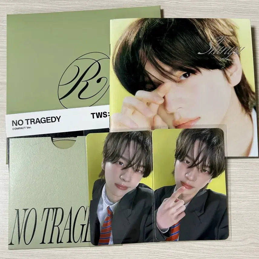 [BUNJANG] TWS Compact Rush Seonyu Album Photocard / 투어스 컴팩트 rush 신유 세트 앨범 포카 no tragedy