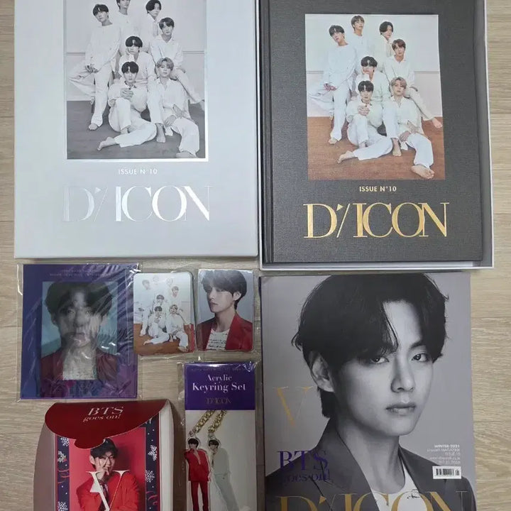 [BUNJANG] BTS DICON Vol.1 V Comprehensive Edition Photobook &amp; Photocard Set / 방탄소년단 디아이콘 DICON  BTS goes on 종합판, 뷔