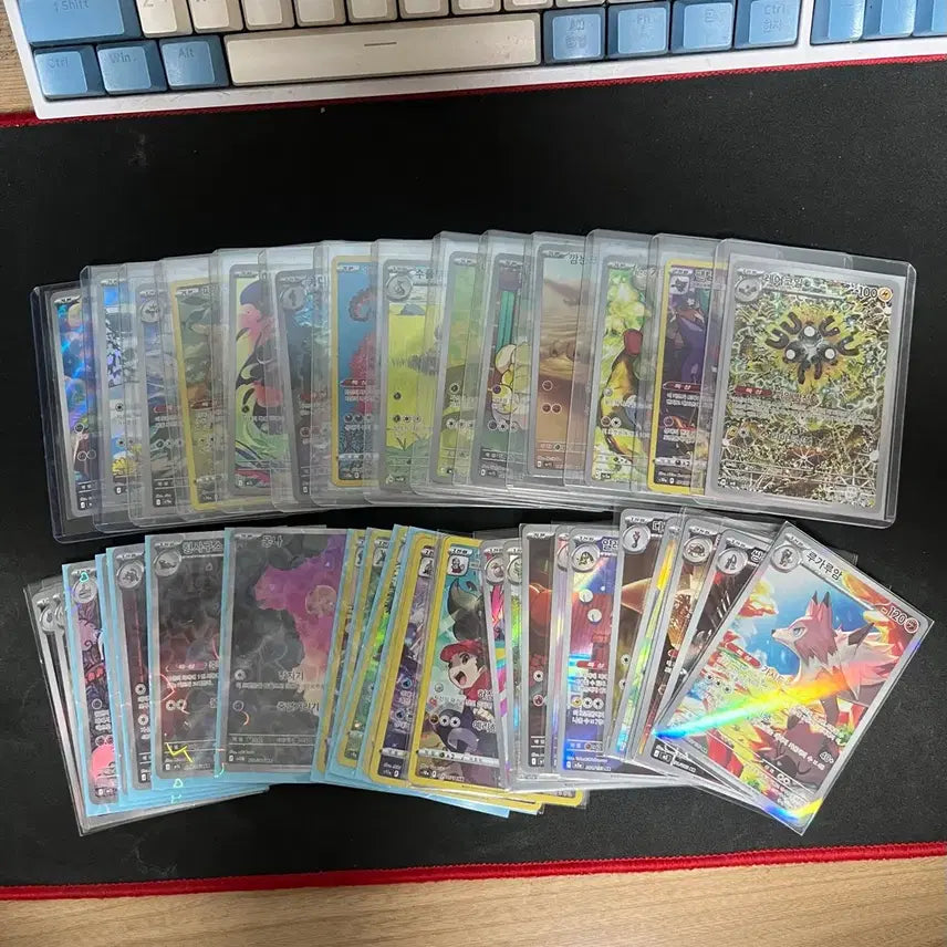 [BUNJANG] Pokemon AR &amp; CHR Trading Cards Bundle Set / AR,CHR 일괄 판매